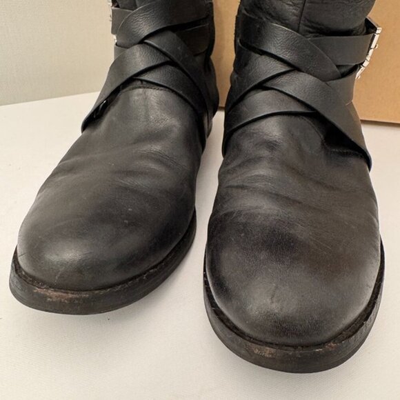 Cole Haan Black Riding Boots, Size 7.5 - Picture 4 of 6